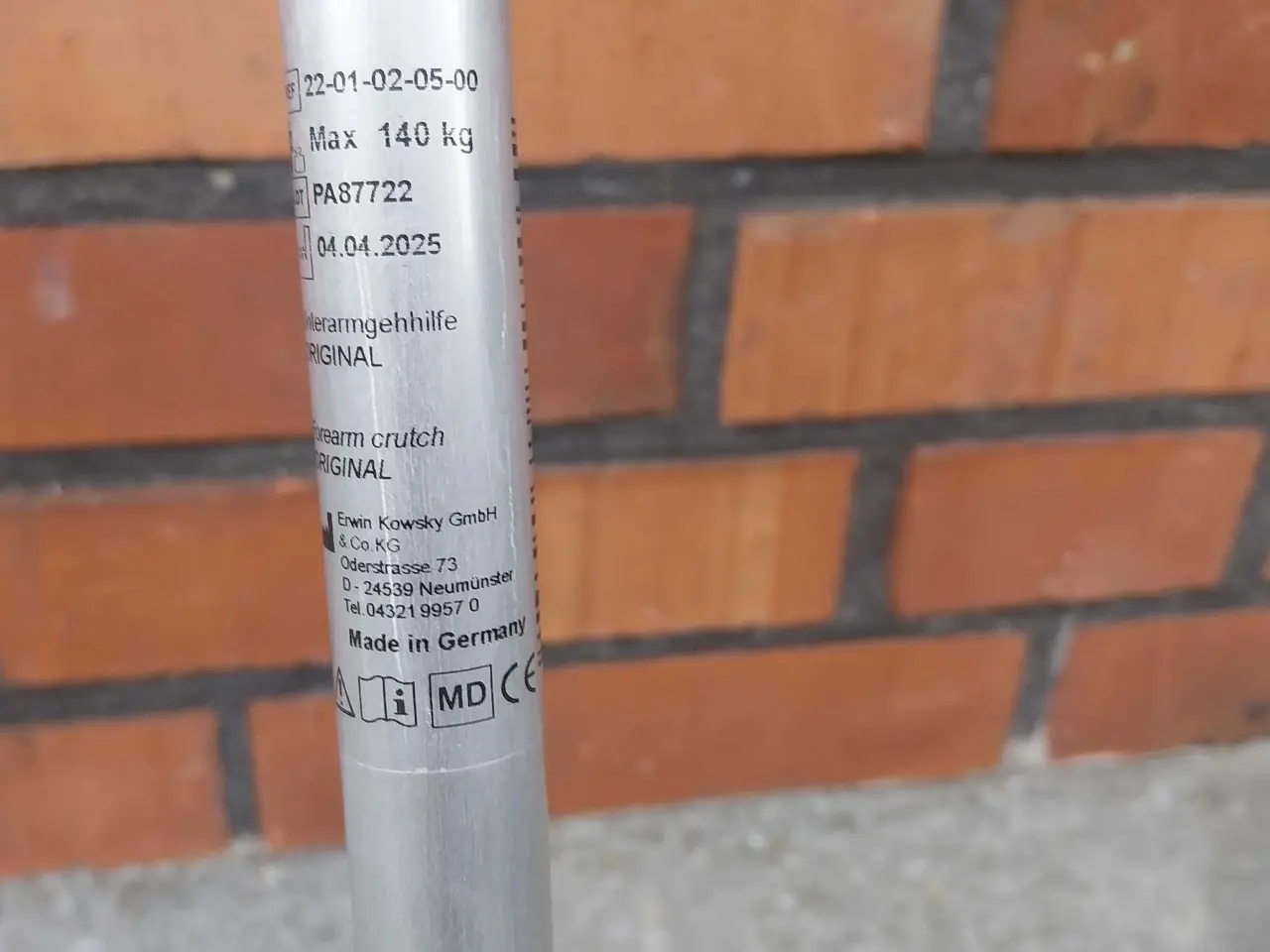 Billede 8 - Kowsky krykker, 2 stk.