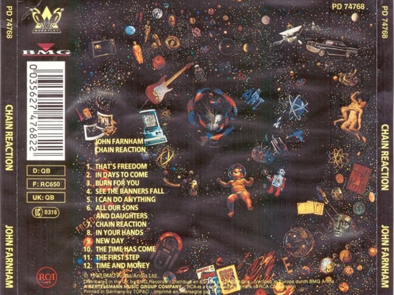 Billede 2 - John Farnham – Chain Reaction – CD