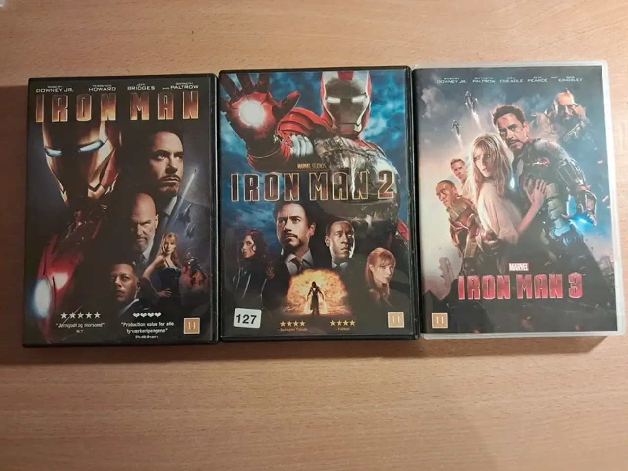 Billede 1 - Iron Man 1-3