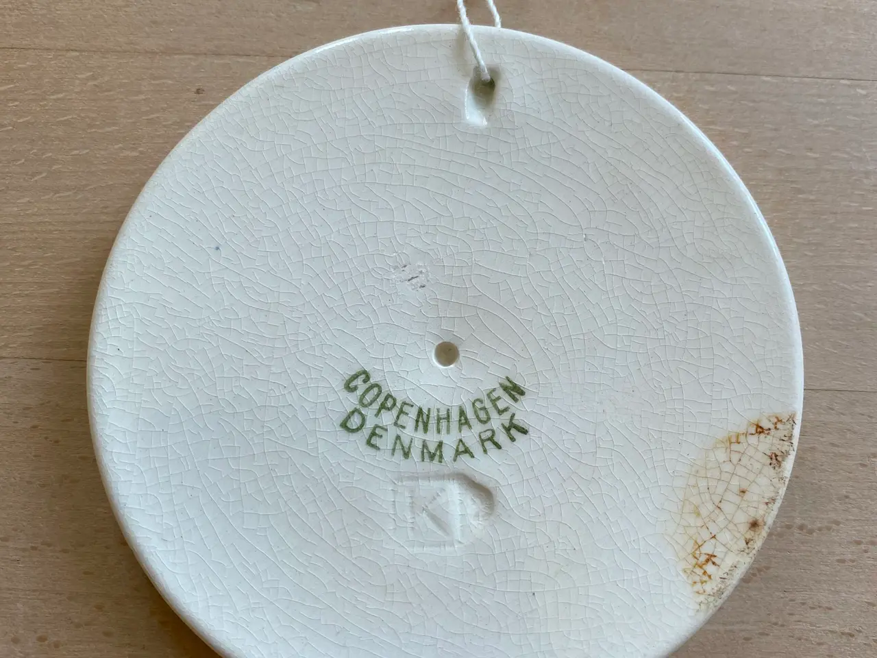 Billede 5 - Københavnsk fajance Børnehjælps platter