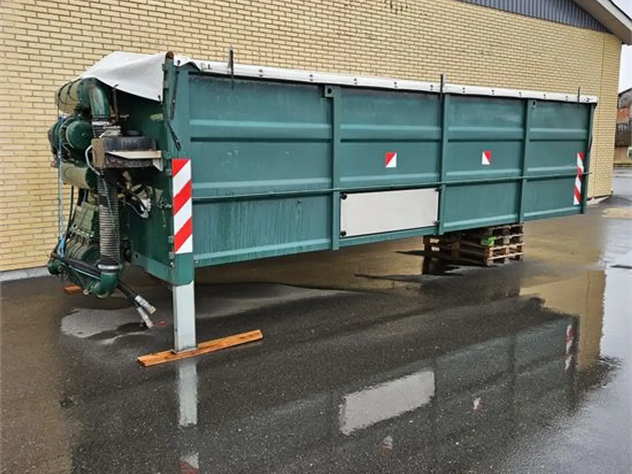 Billede 2 - Garden 21m3 - Containerlad med blæseudstyr / Container with blowing equipment