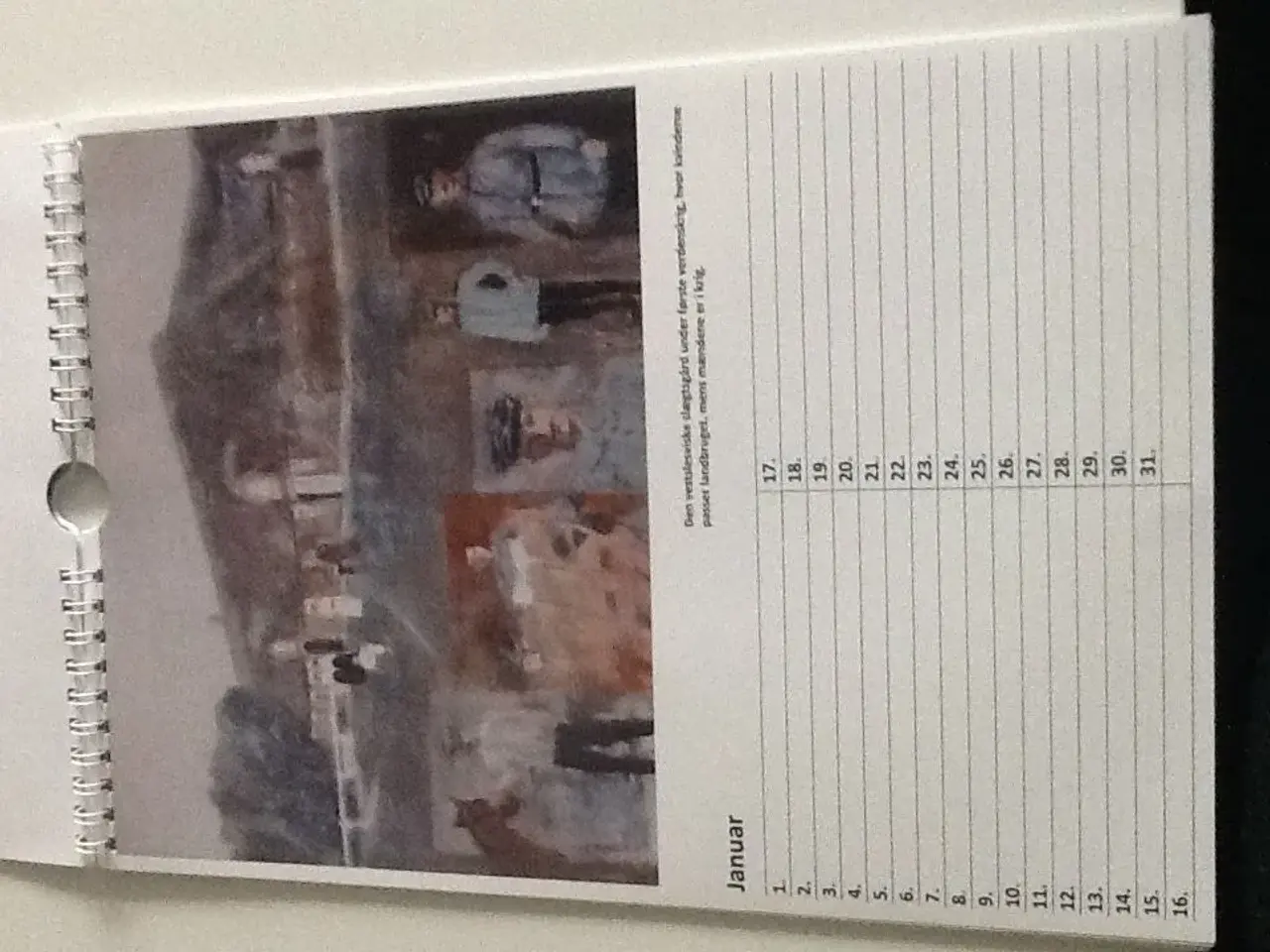 Billede 2 - Evighedskalender Ballum. Kirsbjer