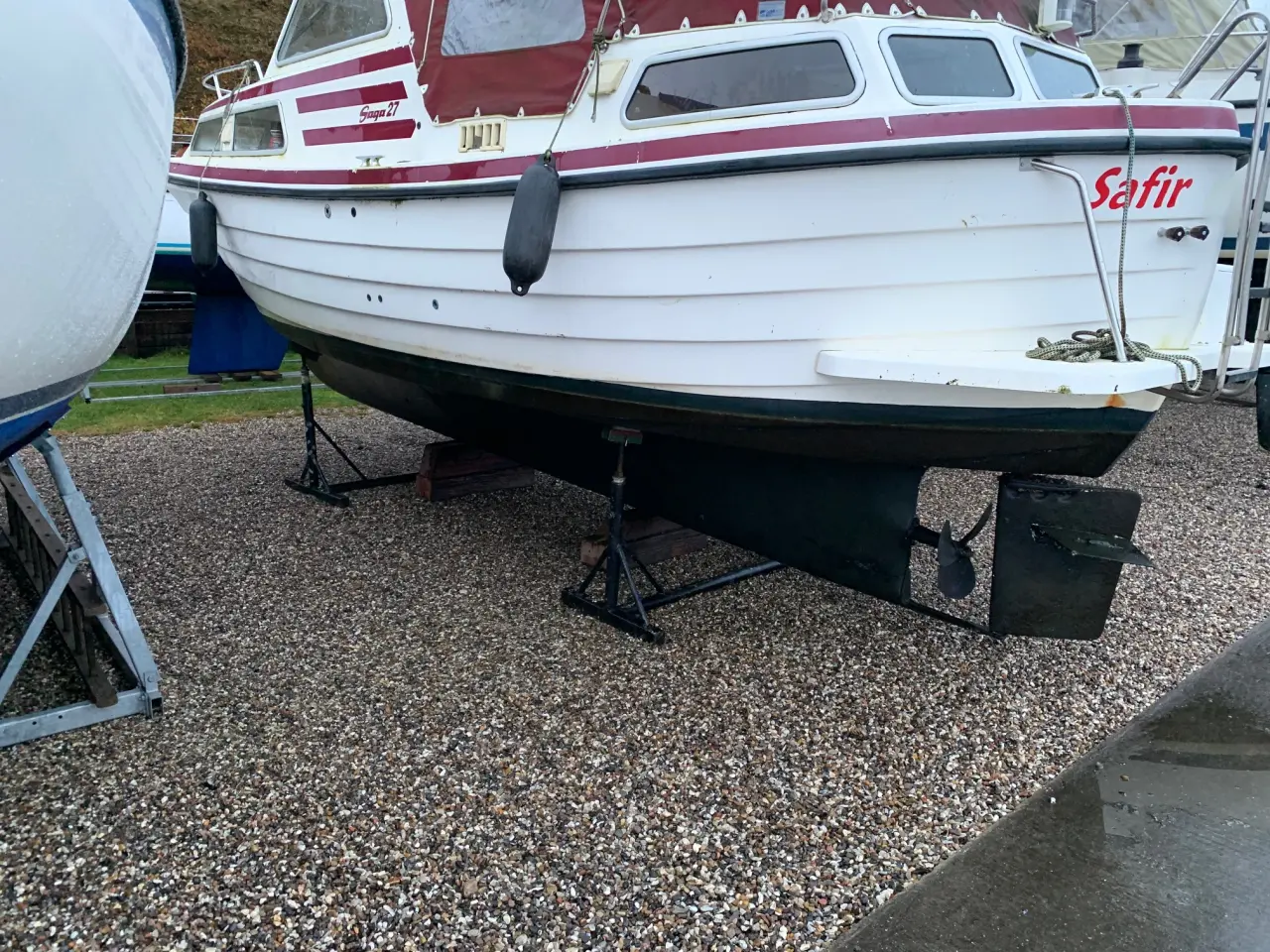Billede 3 - Saga 27 med mast og rig