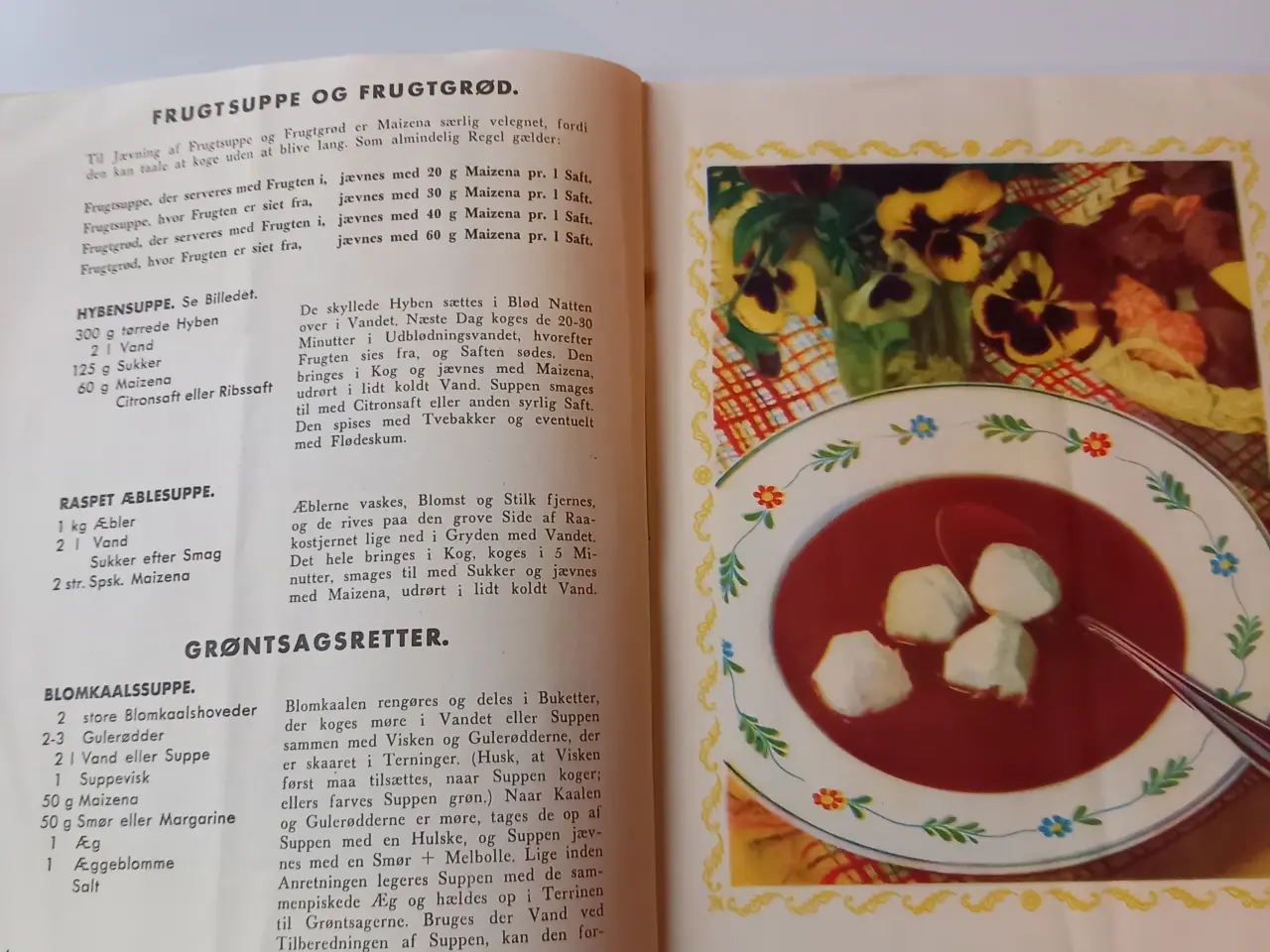 Billede 5 - Maizena Kogebog af Gunna Agersted fra 1947