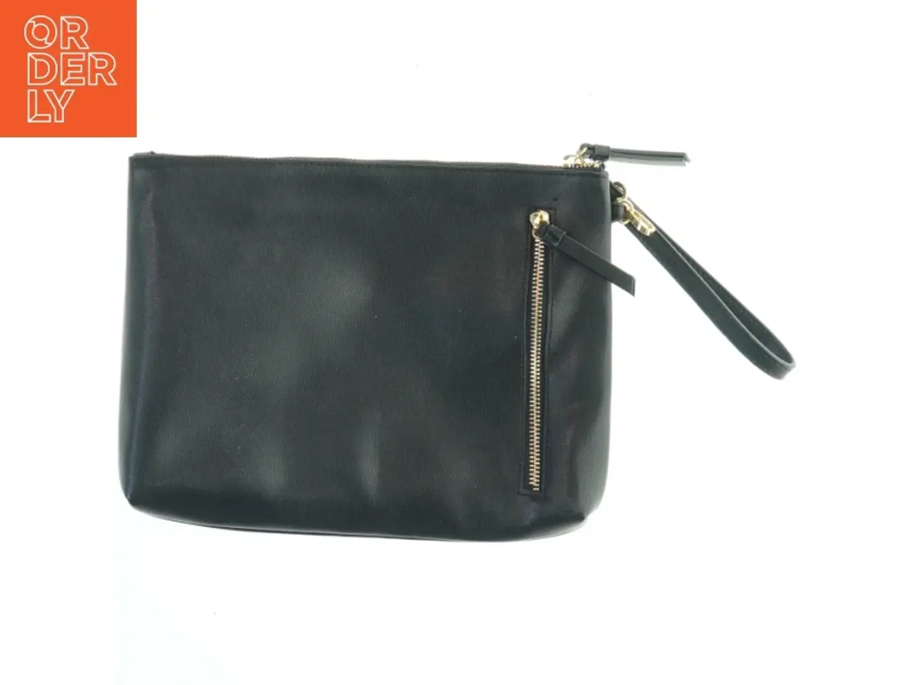 Billede 1 - Sort clutch med håndledsrem fra Protealane (str. 29x22 cm)