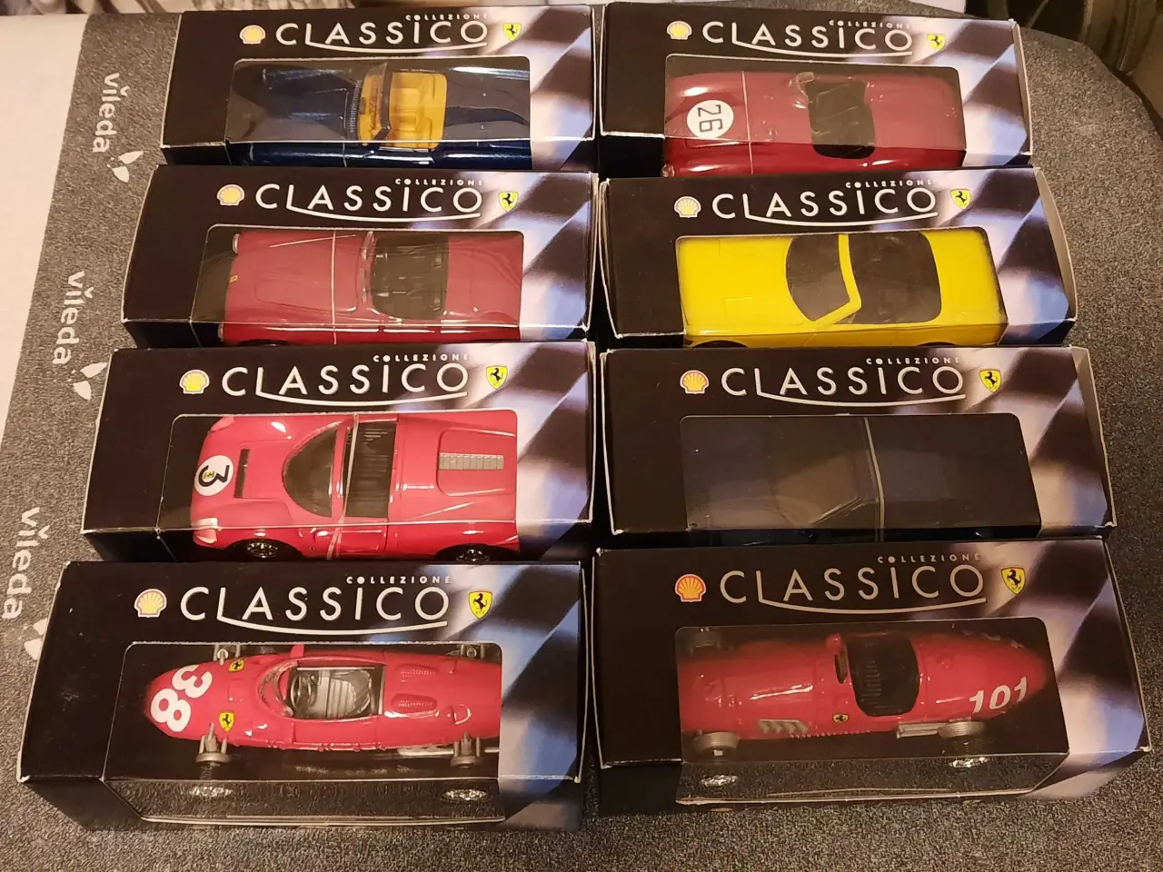 Billede 1 - Shell Classico vintage modelbiler sæt med 8 stk