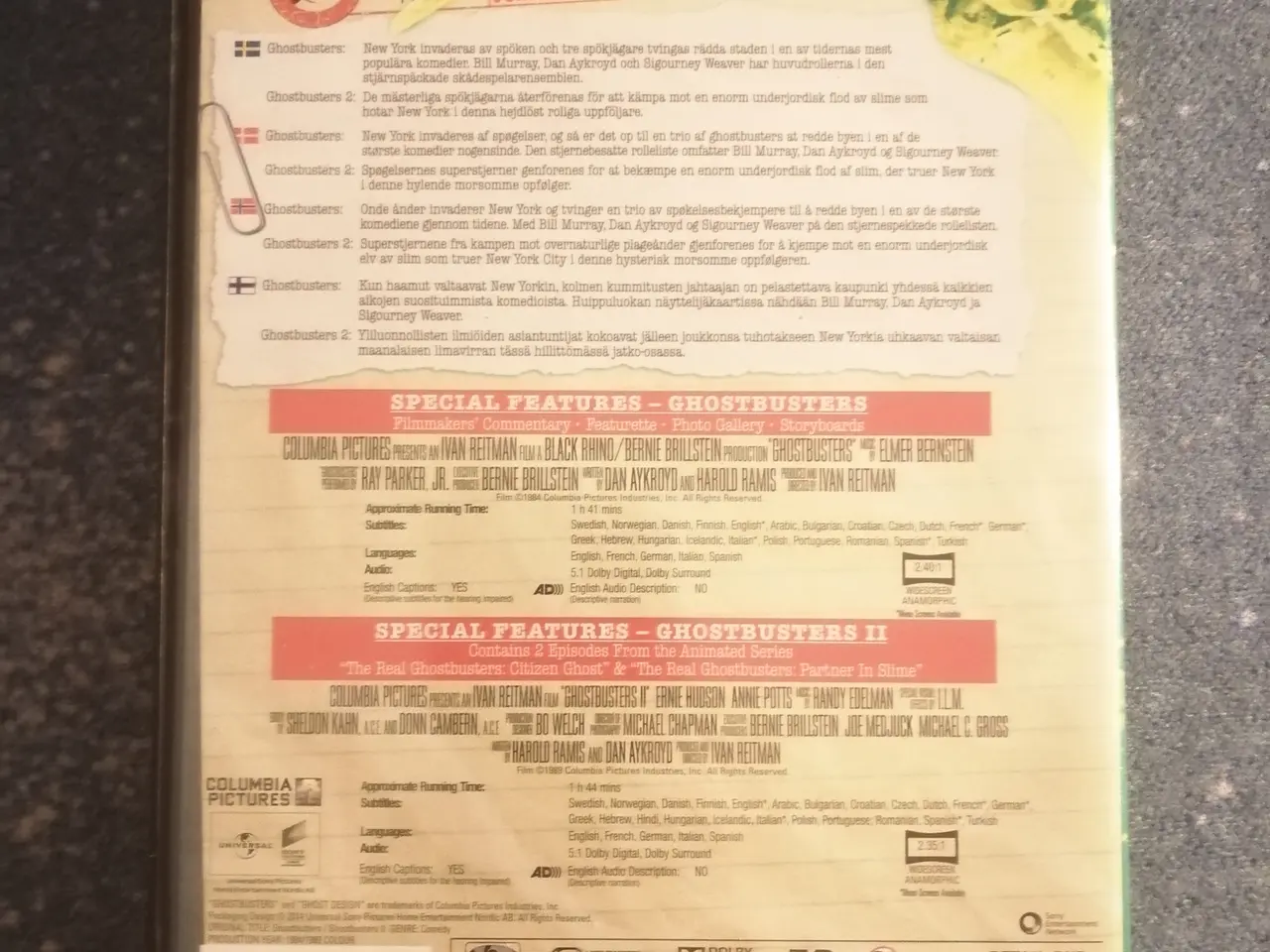 Billede 2 - Ghostbusters 1&2