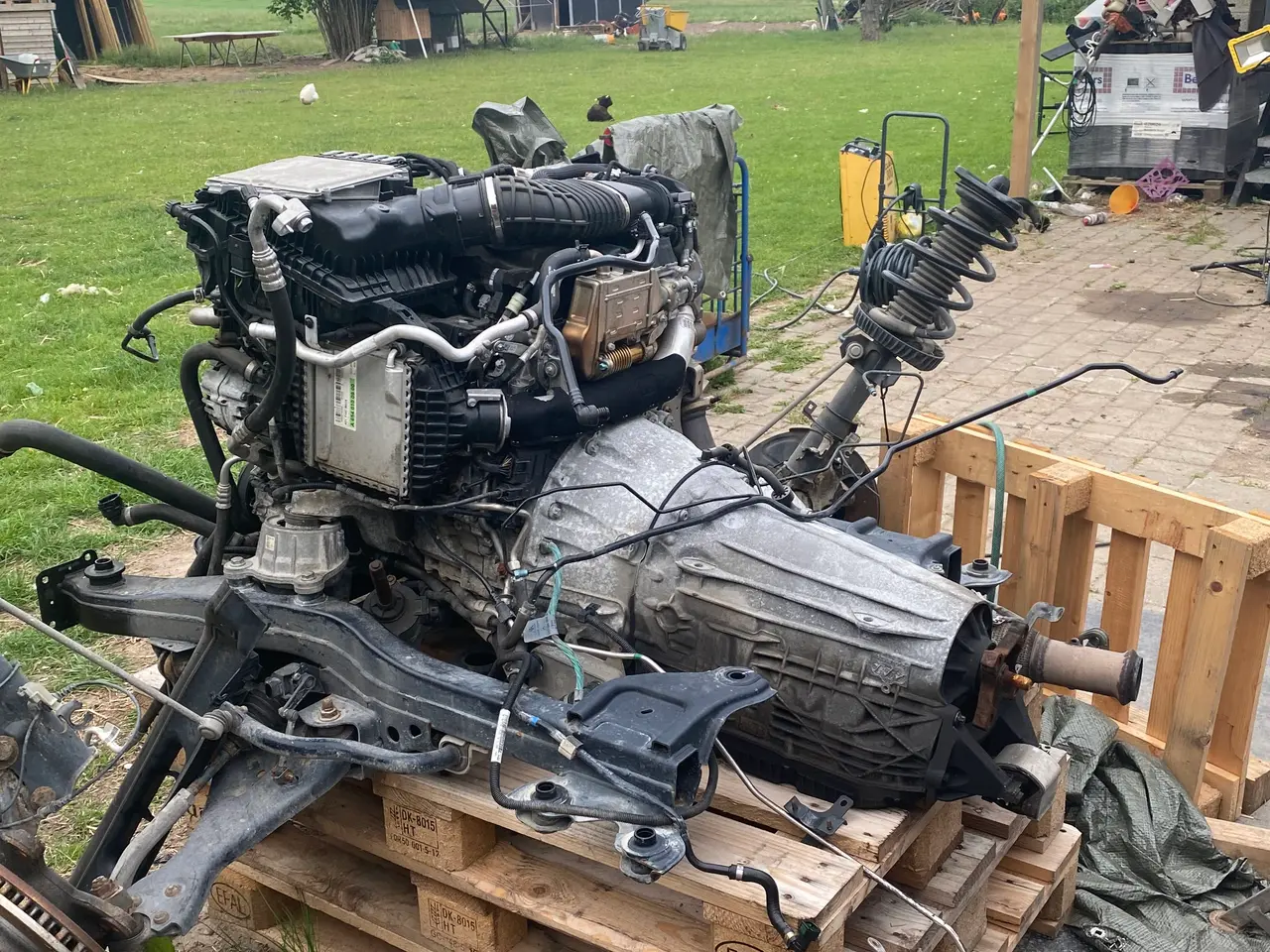 Billede 1 - Motor OM 654 diesel