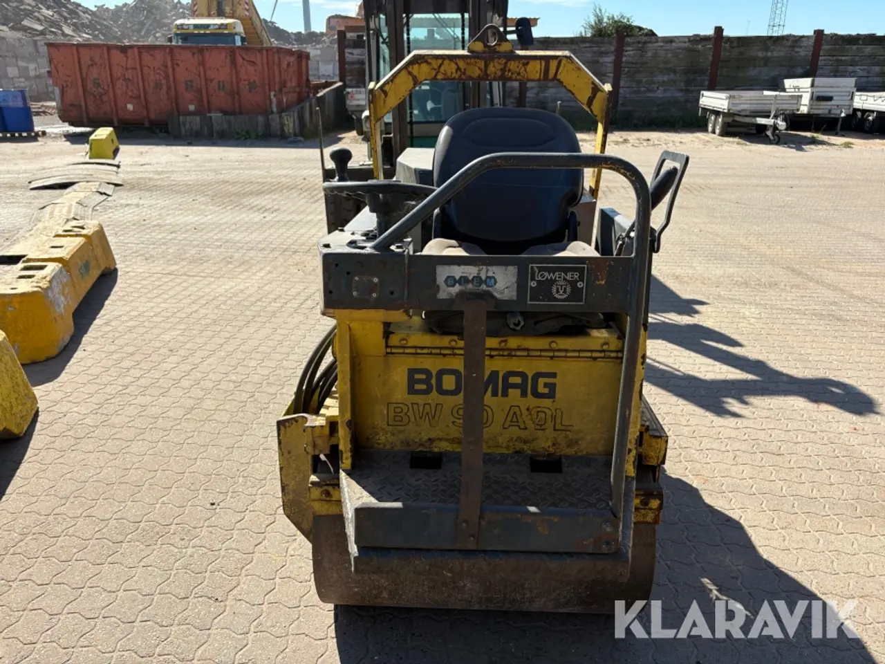 Billede 2 - Vejtromle Bomag BW 90 ADL