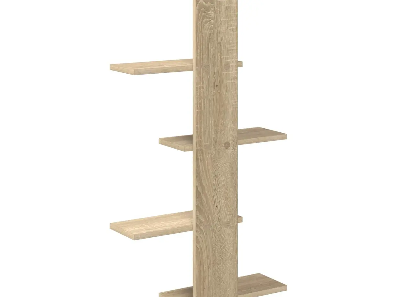Billede 6 - Væghængt flydende hylde i sonoma-eg 48,5 x 15 x 101 cm