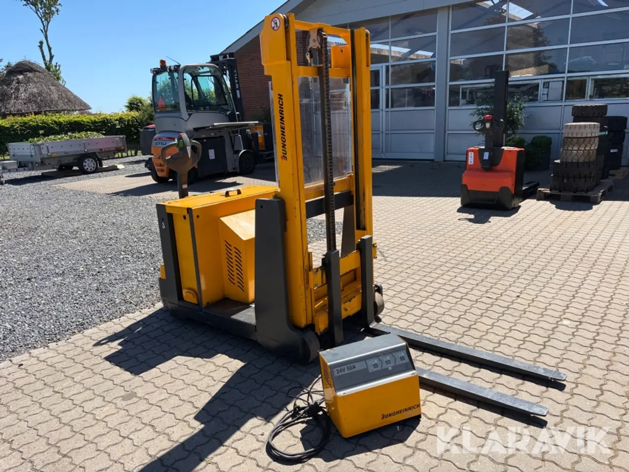 Billede 2 - Kontravægt stabler Jungheinrich EJG 108 - 1200kg - 2,5m