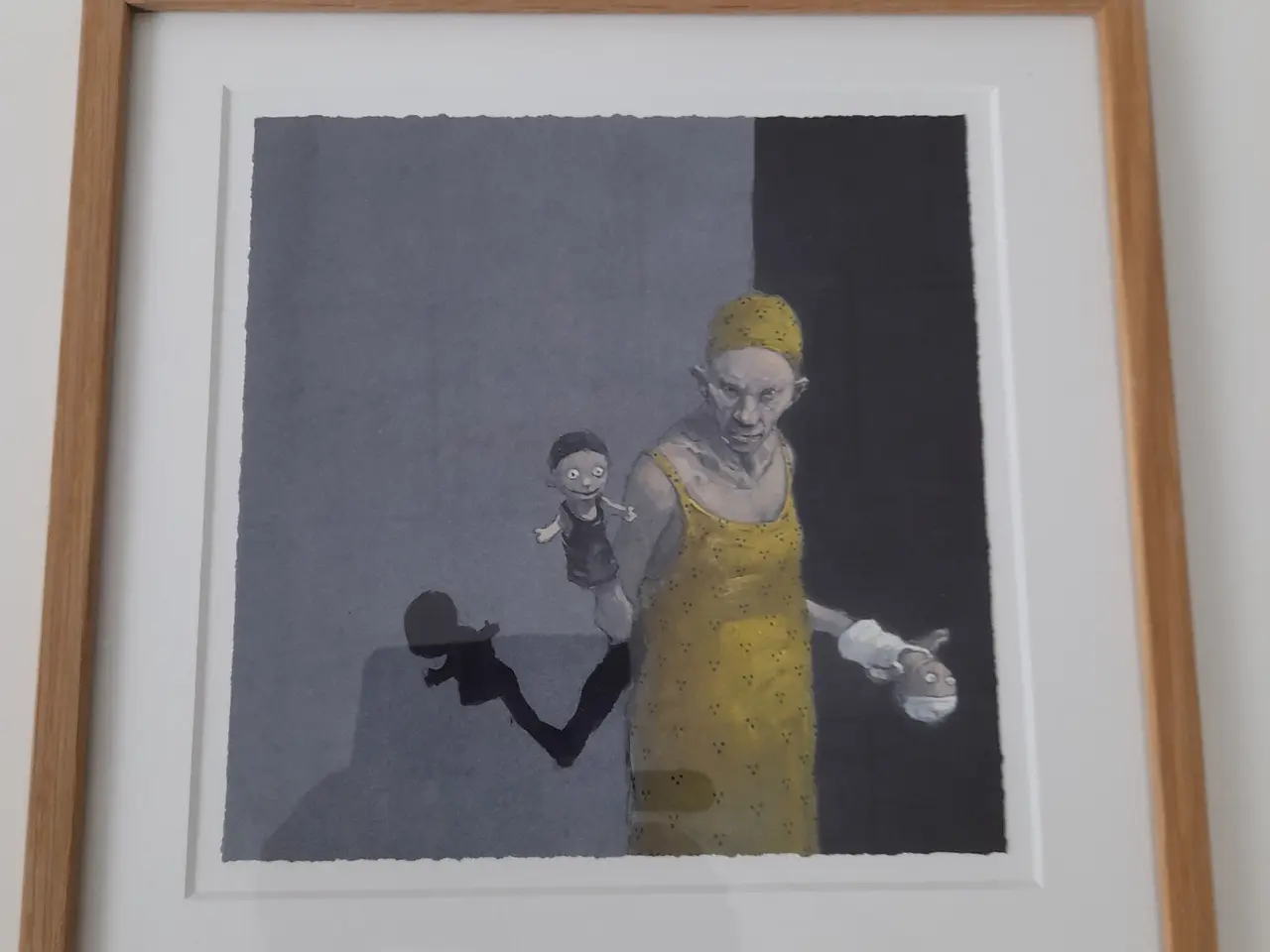 Billede 3 - Michael Kvium 32 x 32 cm