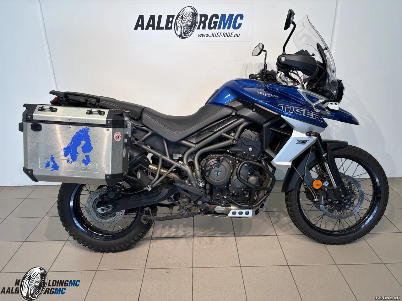 Billede 1 - Triumph Tiger 800 XCX Lucerne Blue
