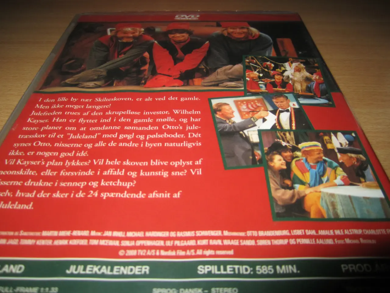 Billede 4 - Julekalender. JUL I JULELAND. 1993. Ny i Folie.