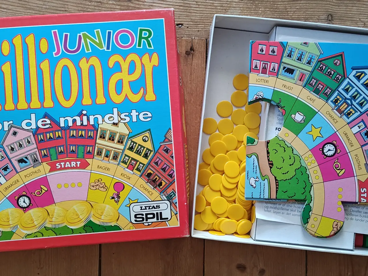 Billede 1 - Junior Millionær Brætspil
