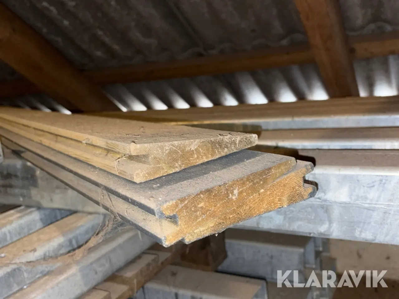 Billede 12 - Hegnsstolper Galvaniseret til dobbelt klinkprofiler
