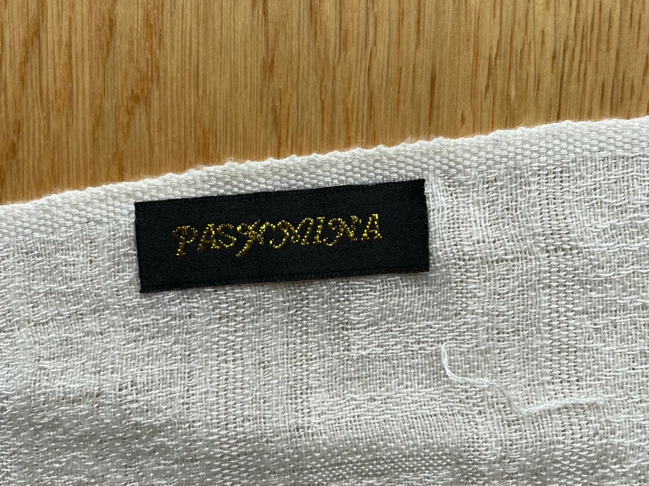 Billede 2 - Pashmina hvidt tørklæde