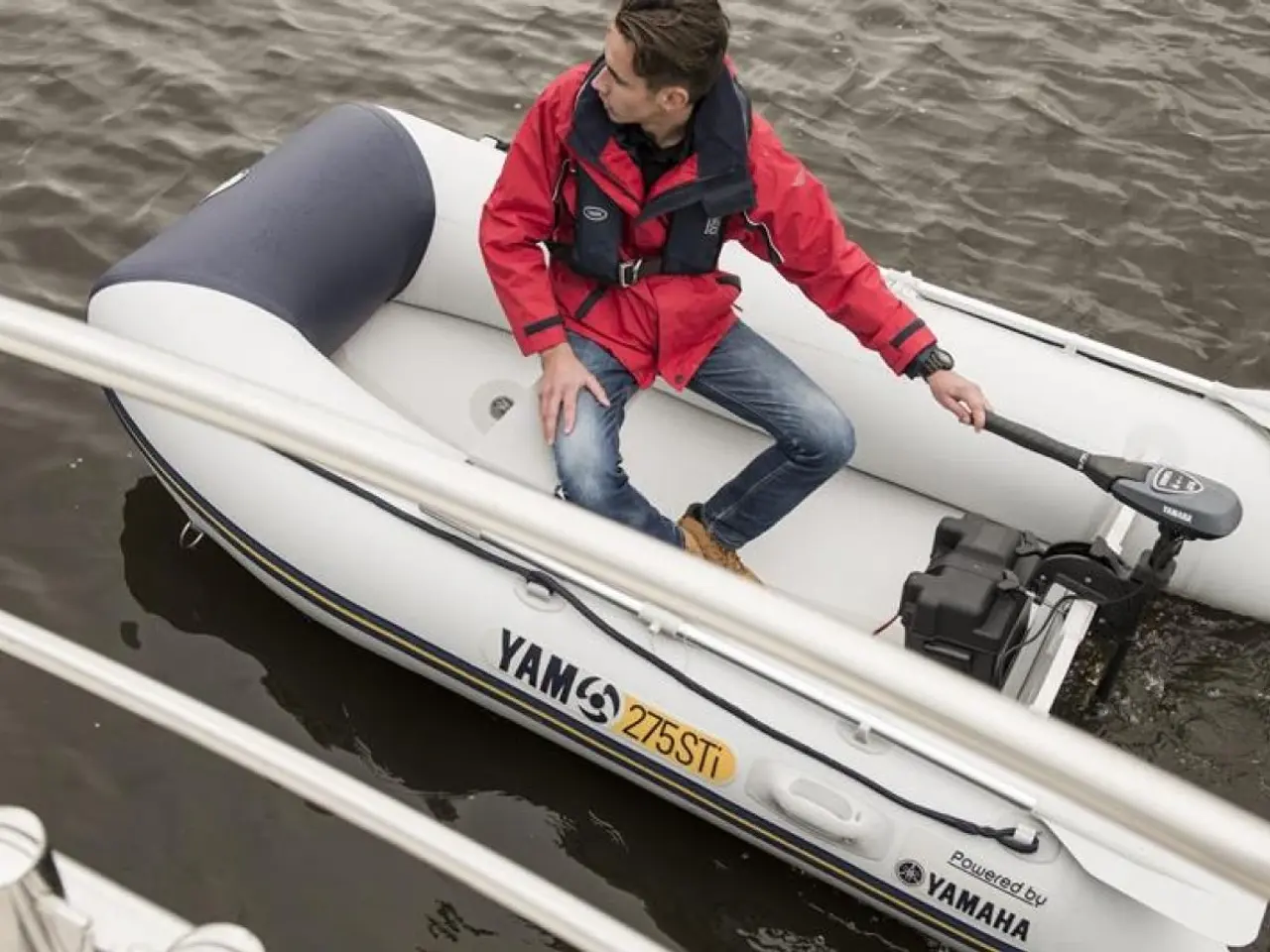 Billede 7 - Yamaha M-20 el-motor 12V