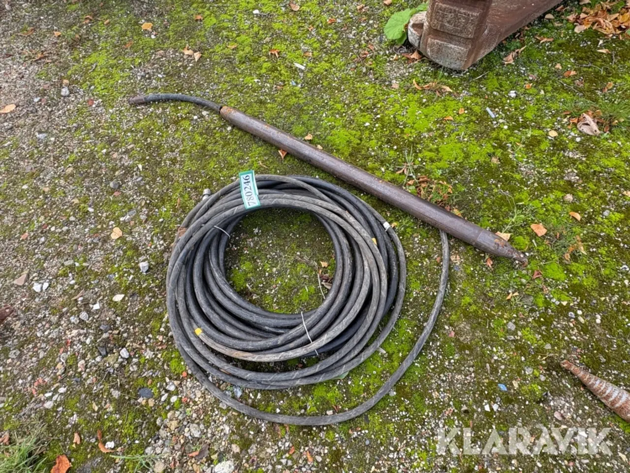 Billede 1 - Jordraket med slange Ø65