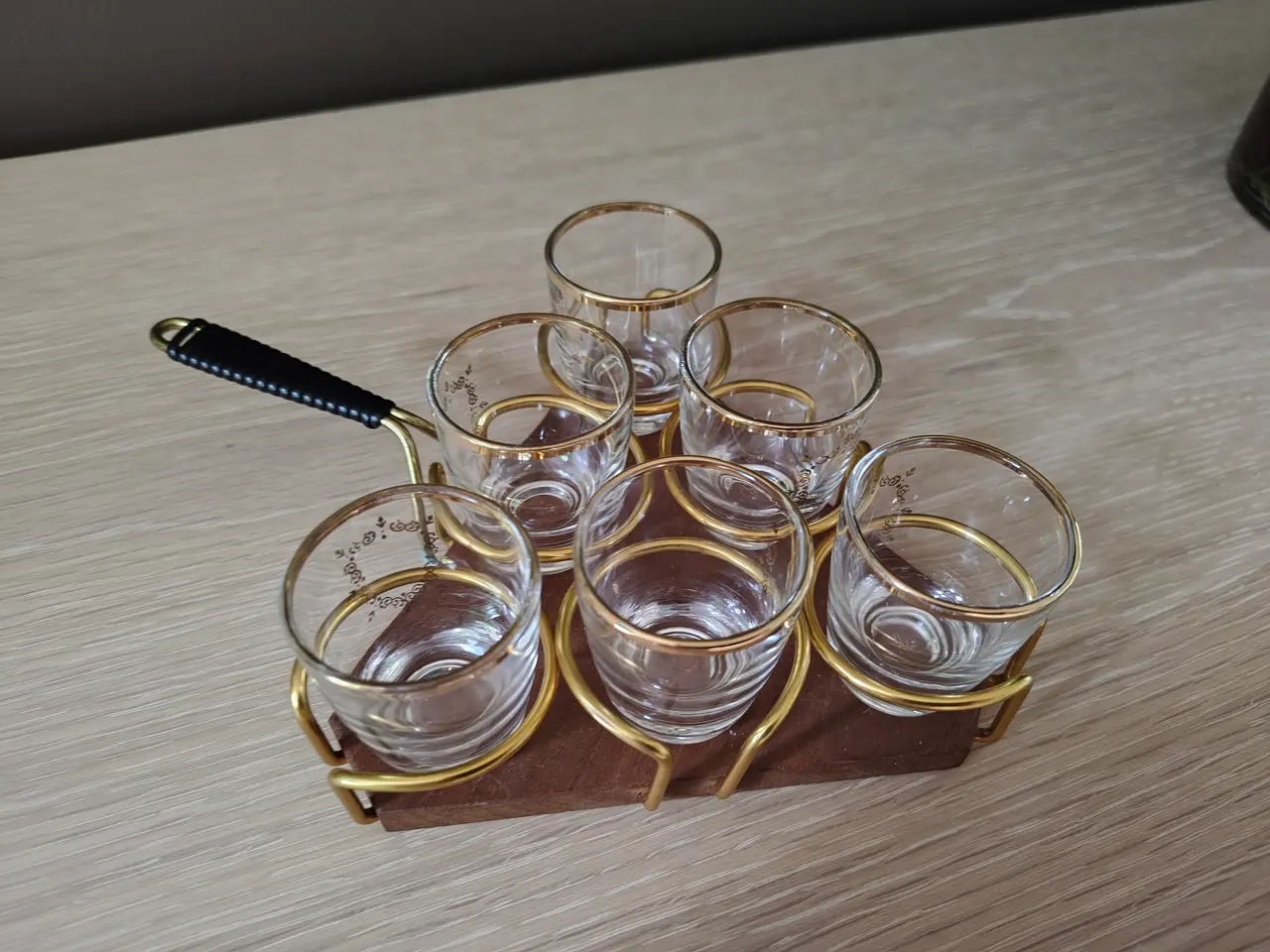Billede 2 - Vintage snapsglas-sæt