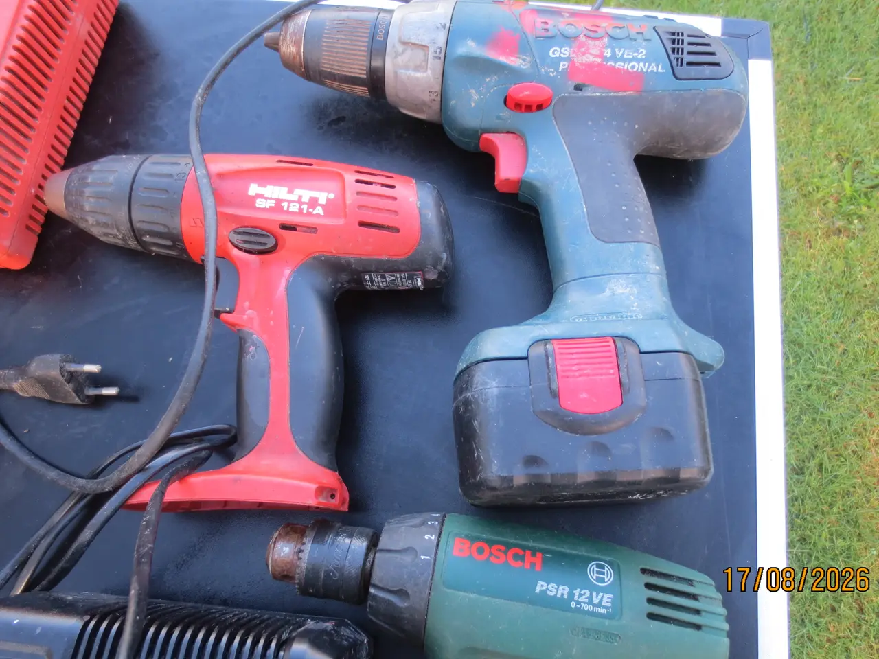 Billede 3 - Diverse Batteri Boremaskiner Bosch- Hilti