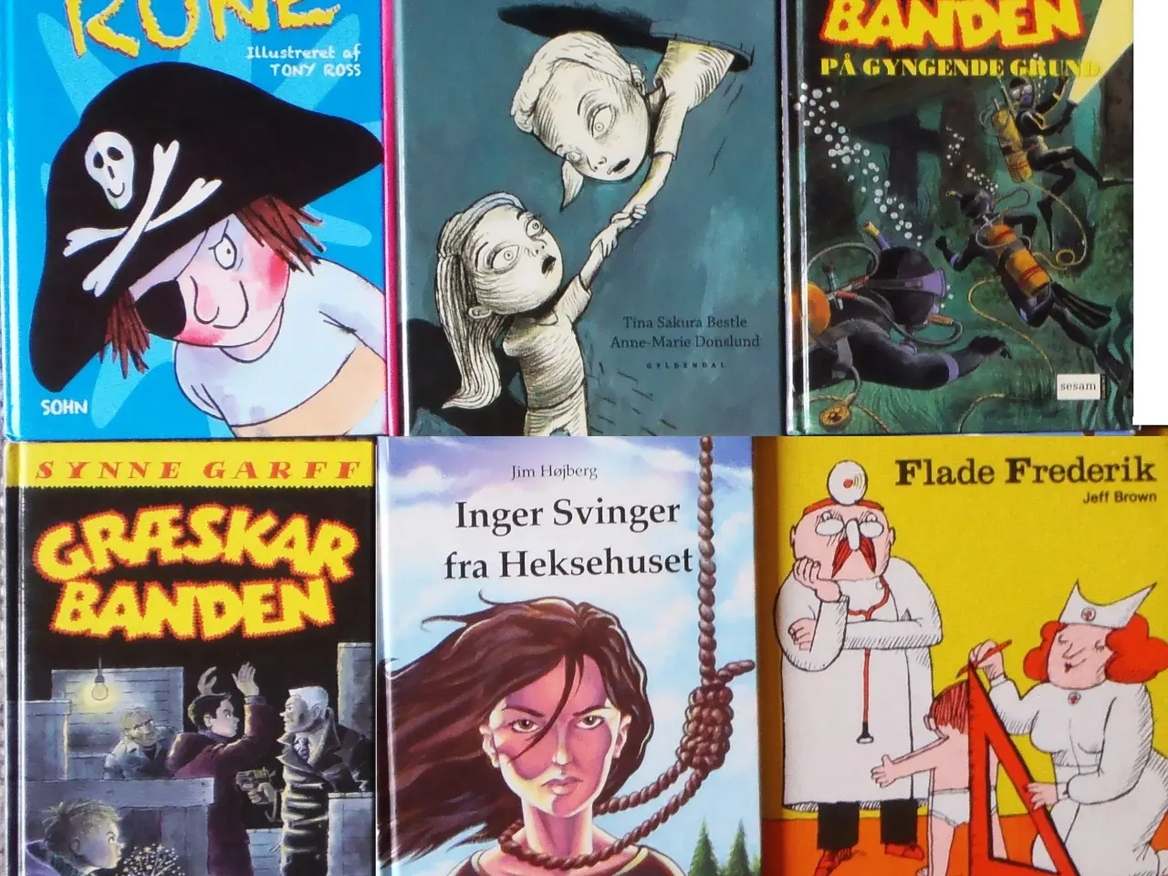 Billede 1 - 6 populære børnebøger - se billede