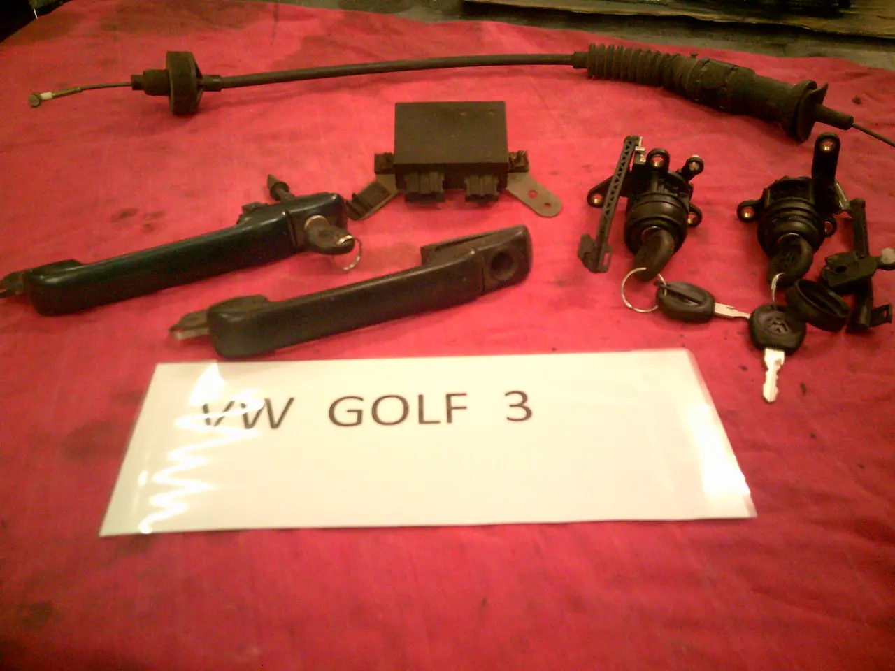 Billede 7 - VW GOLF 3 OPRYDNING DELE.