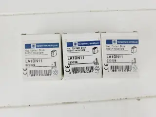 3 stk Telemecanique DN11 Kontaktblok