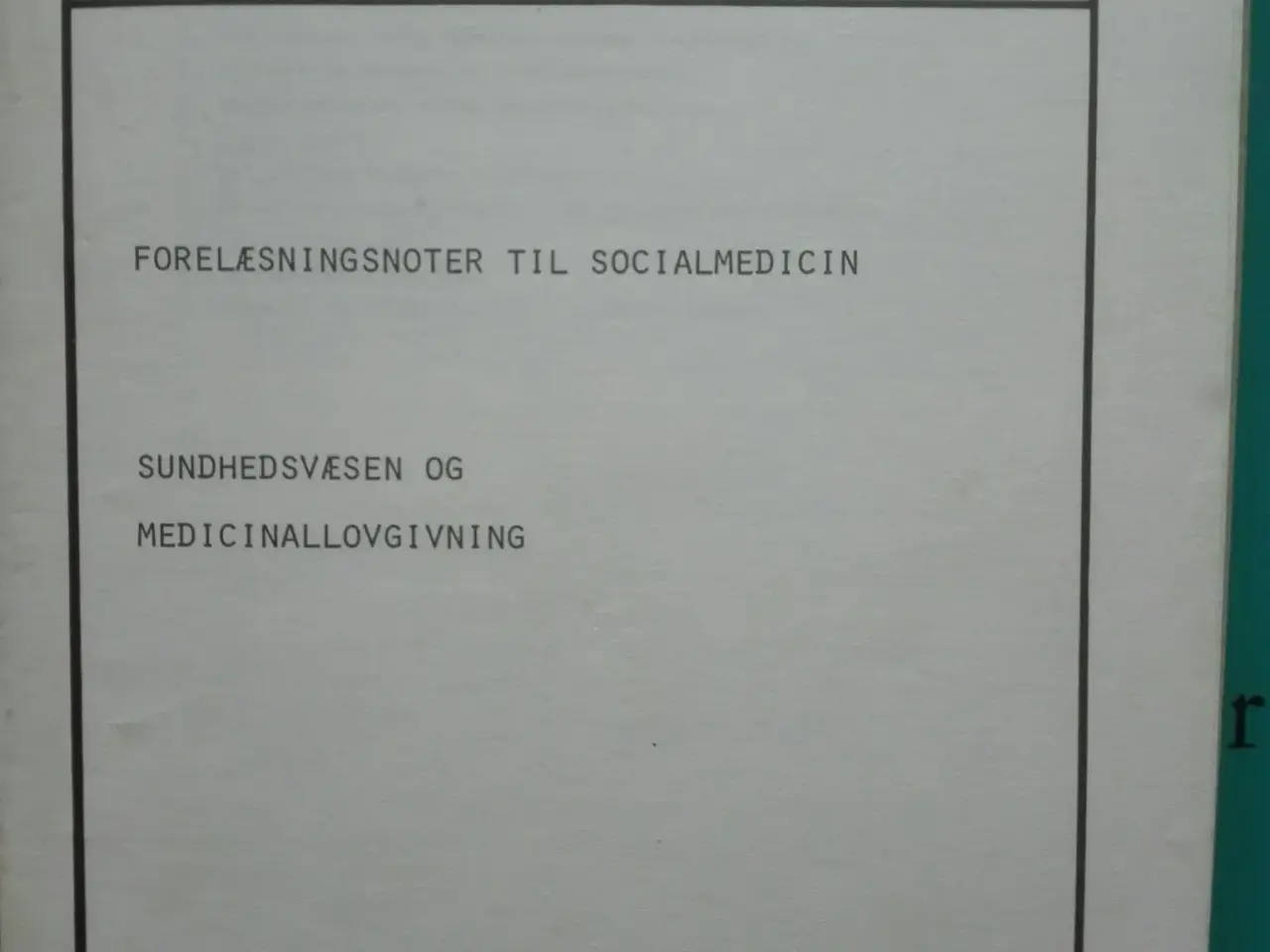 Billede 1 - Forelæsningsnoter til. Giv bud.