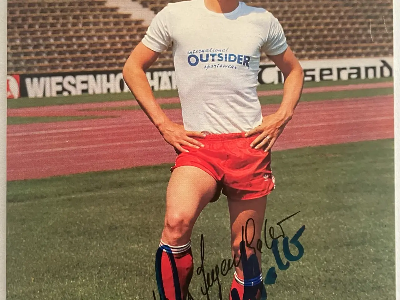 Billede 1 - Autograf af Klaus Augenthaler (10X15cm) !