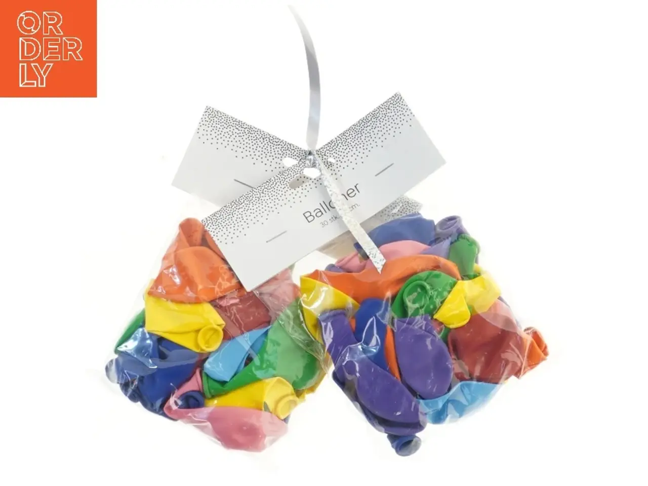 Billede 1 - Blandede balloner 23 cm (str. 2x30 stk 23 cm)