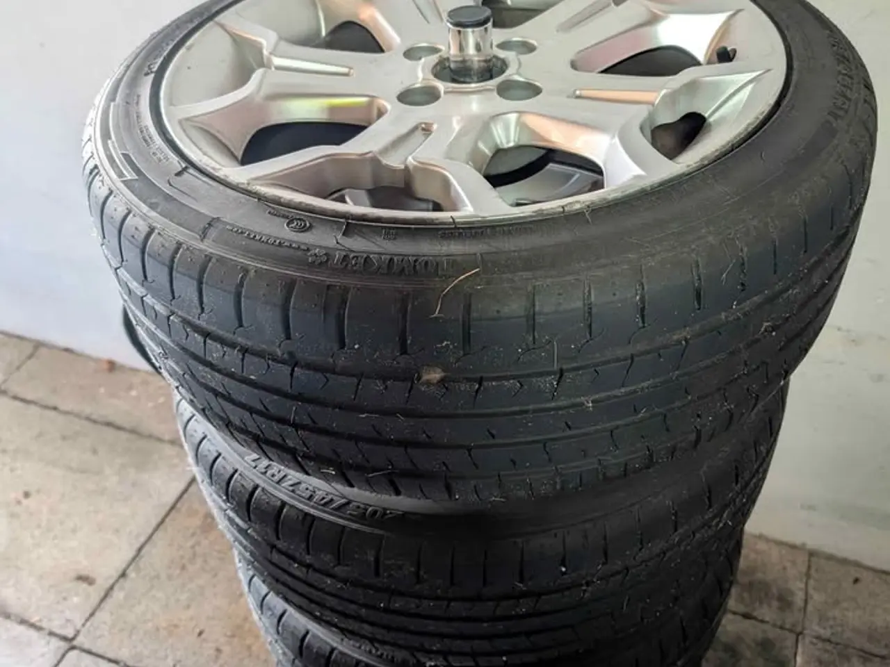 Billede 1 - Citroen DS3 17" Originale bellone fælge, 4x108 som