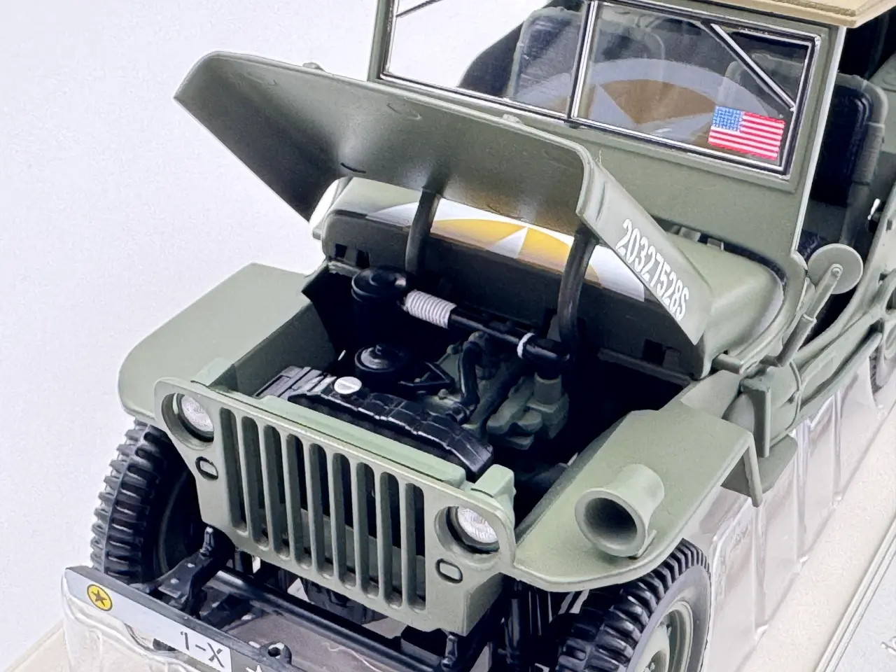 Billede 5 - 1944 Jeep US Army 1st Division infantry D-Day 1:18