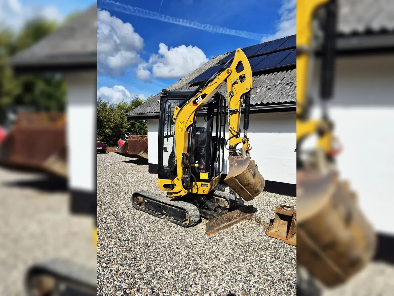 Billede 8 - Caterpillar 301.7D / nyere Tiltman og skovlsæt / 3800 timer og årgang 2016