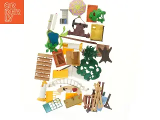Legetøjssæt med diverse dele fra Playmobil