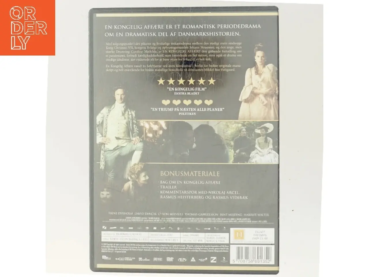Billede 3 - En Kongelig Affære med Mads Mikkelsen (DVD)