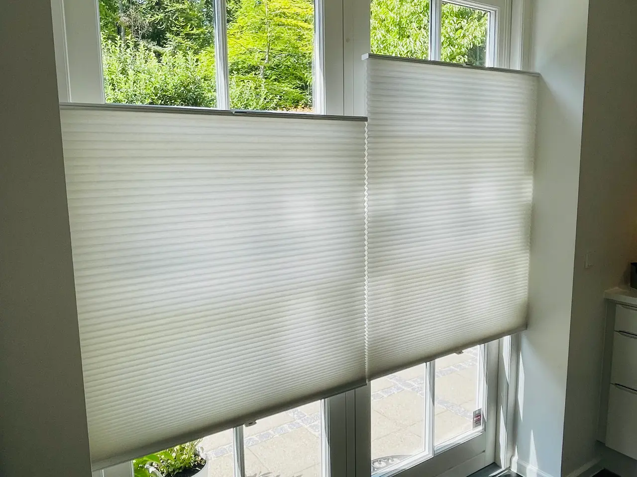 Billede 4 - 6 stk. Luxaflex plisségardiner – Top-Down/Bottom-U