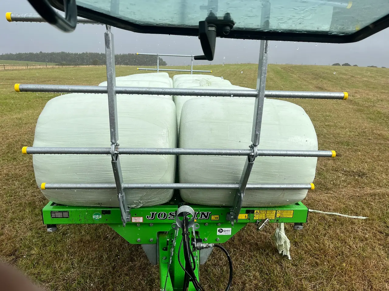 Billede 2 - 7321 Gadbjerg. rundwrap hø sælges, gratis levering