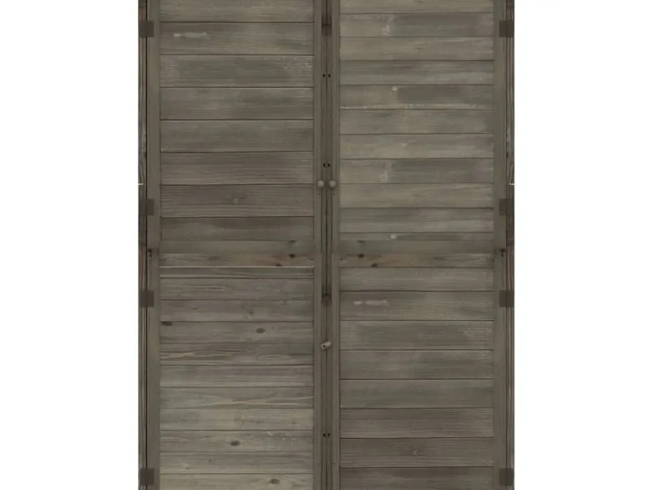 Billede 4 - Haveskur 102x52x174,5 cm massivt grantræ antracitgrå