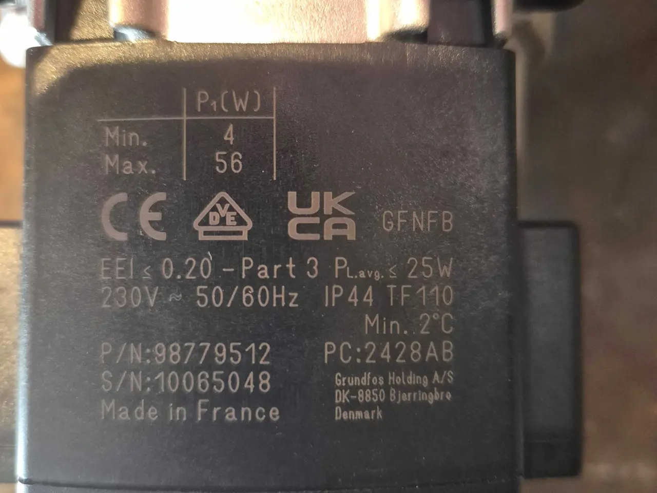 Billede 4 - Grundfos ump3 hybrid 15-70-130