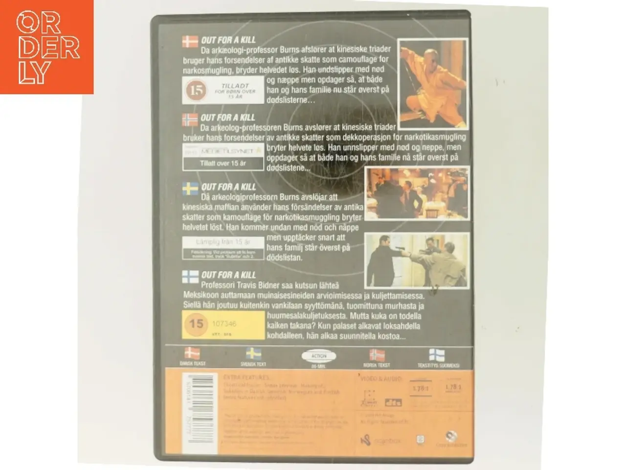Billede 3 - Out for a Kill med Steven Seagal (DVD)