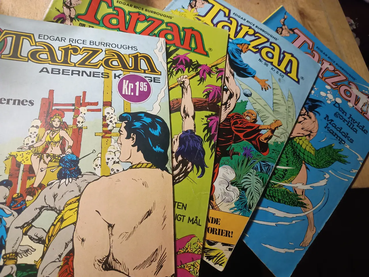 Billede 1 - Tarzan tegneserier. Plus et extra hæfte.