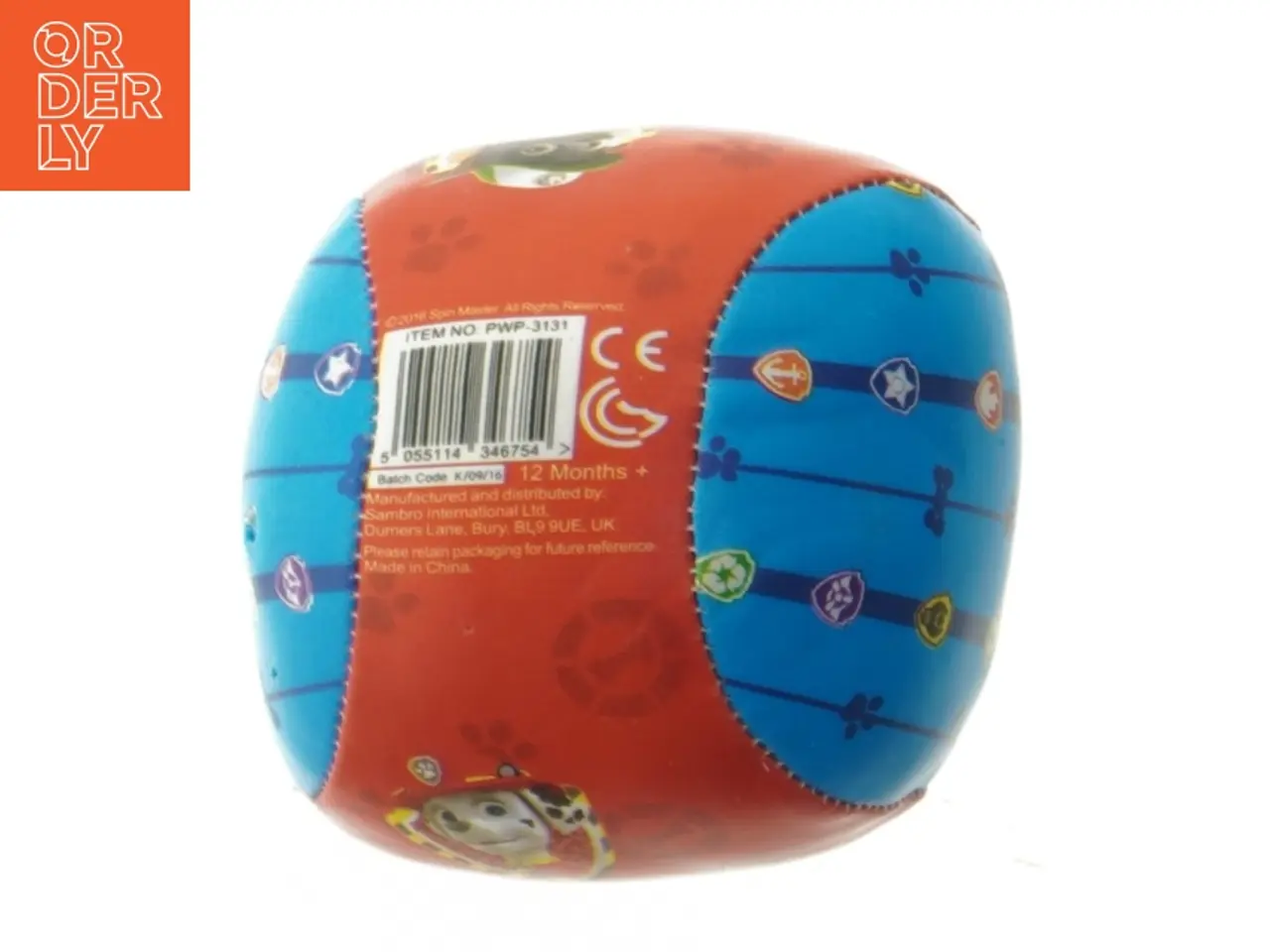Billede 4 - Paw Patrol bold fra Paw Patrol (str. 9,5 cm)