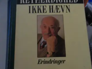 Retfærdighed - ikke hævn - erindringer