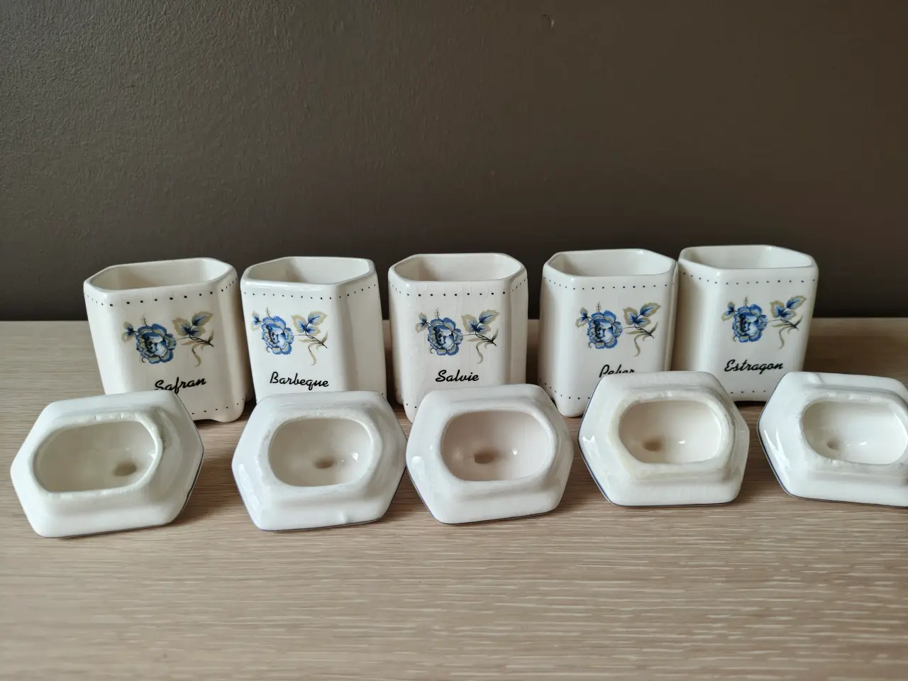 Billede 5 - Fine vintage krydderiglas