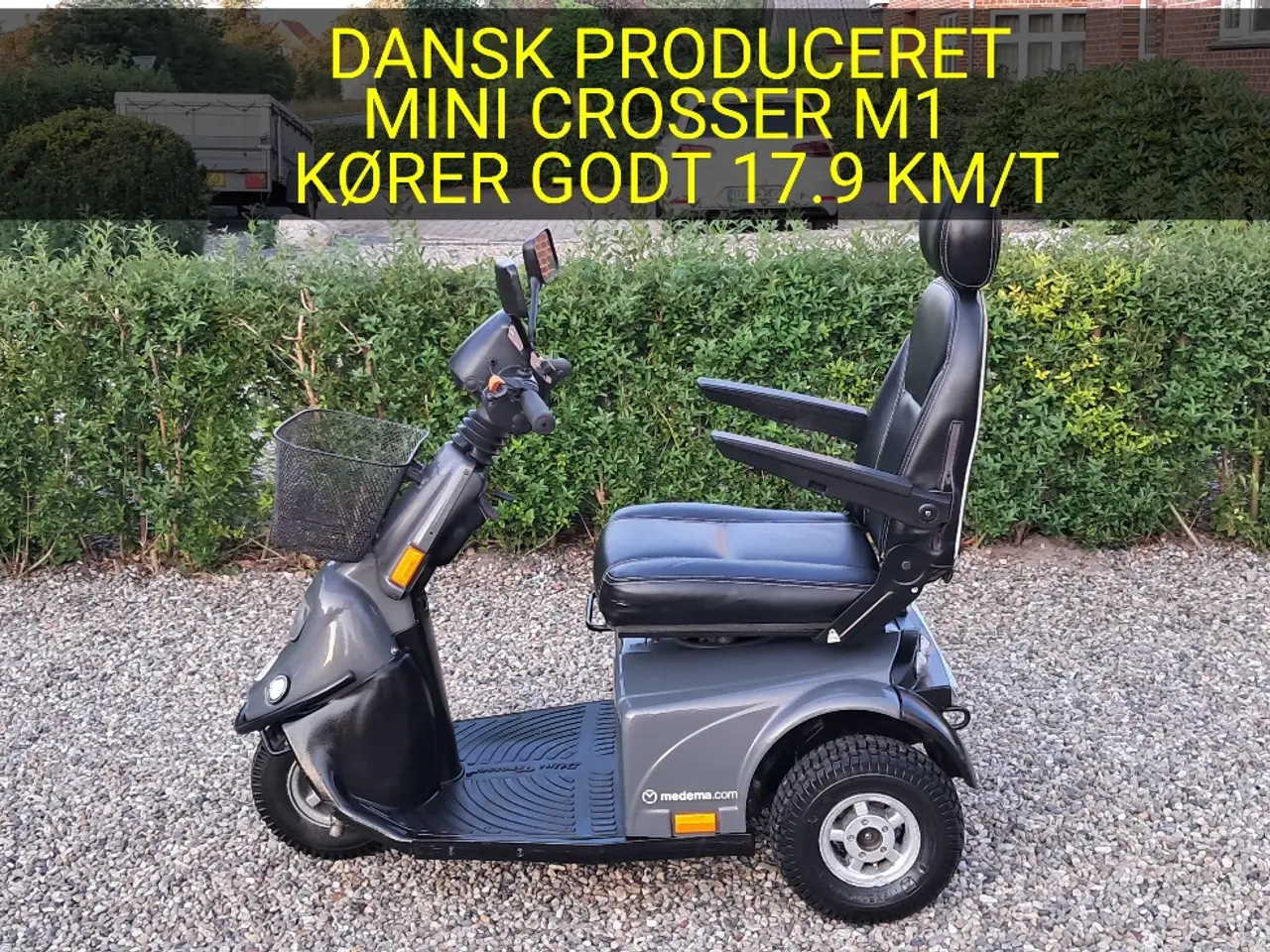 Billede 1 - Dansk produceret el-scooter mini crosser m1 Medema