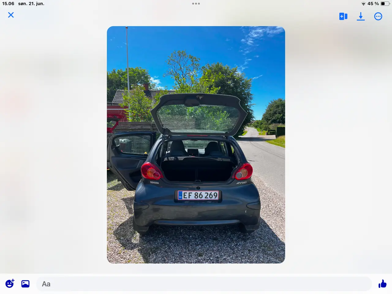 Billede 2 - Toyota aygo. 4 dørs