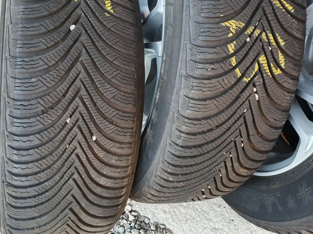 Billede 2 - Opel vinterdæk på alufælge