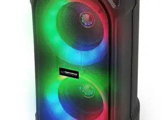Bluetooth-højtaler Esperanza EP157 med FM og LED RGB - 10 W, sort