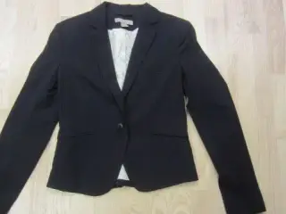 Str. 36, mørkeblå habitjakke/blazer